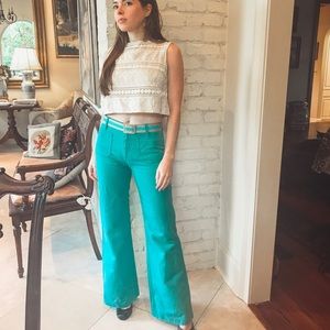 Vintage Tiffany Teal Flare Pant (Levi’s)🕺🏼💙